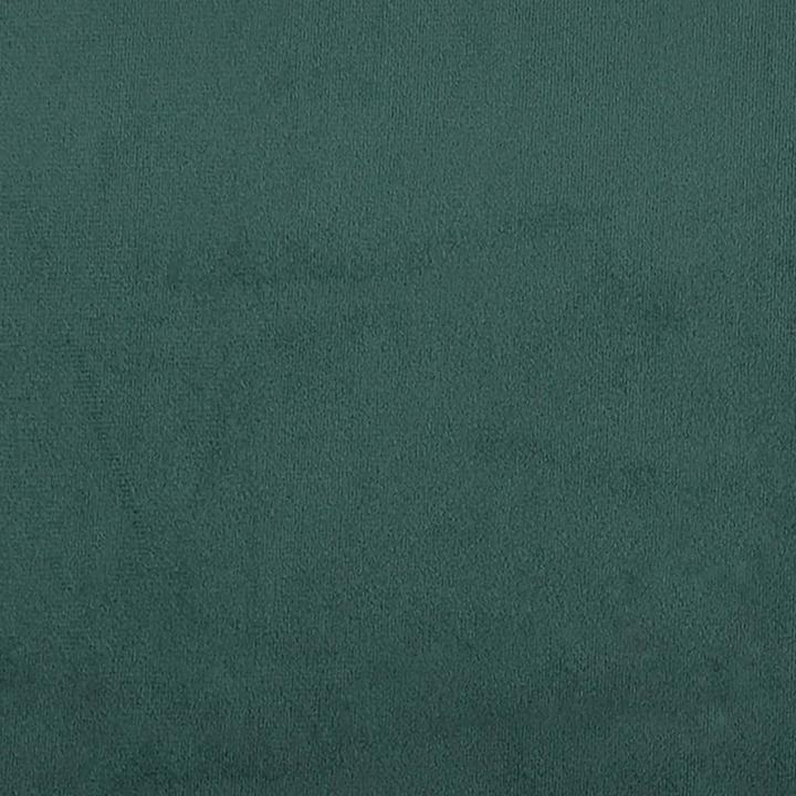 Produktbild VidaXL Bett Polsterbett Bettgestell Doppelbett mit Matratze Blau 120x200cm Samt (120 x 200 cm)