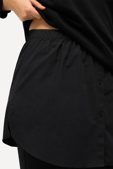 Actual product image Ulla Popken Solid Shirttail Extension (54)