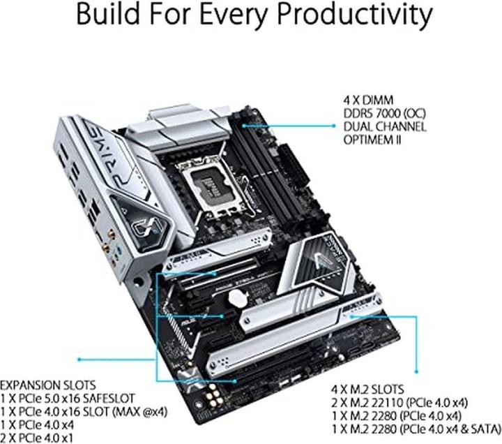 Produktbild ASUS PRIME Z790-A WIFI (LGA 1700, Intel Z790, ATX)