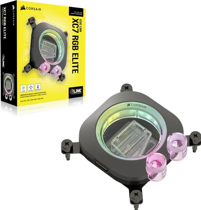 Actual product image Corsair XC7 RGB Elite