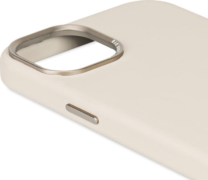 Productafbeelding Decoded Leren achterkant voor iPhone 15 Plus Klei (Apple iPhone 15 Plus)