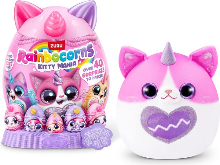 Actual product image Zuru Rainbocorns - Eggzania Kitty Mania