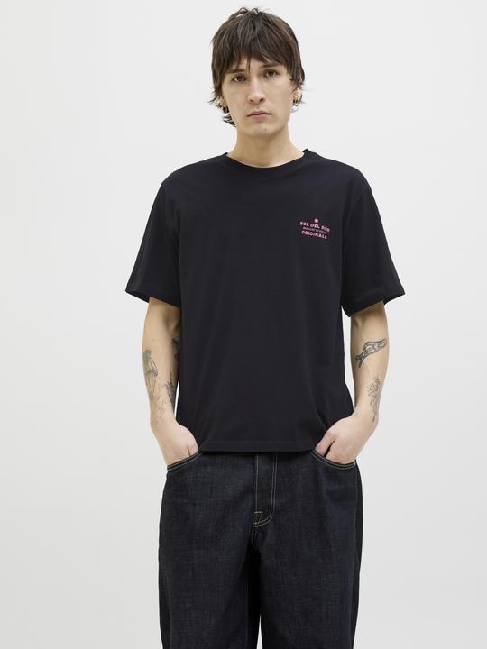 Produktbild Jack & Jones Rückenprint Rundhals T-shirt T-shirt (XS)