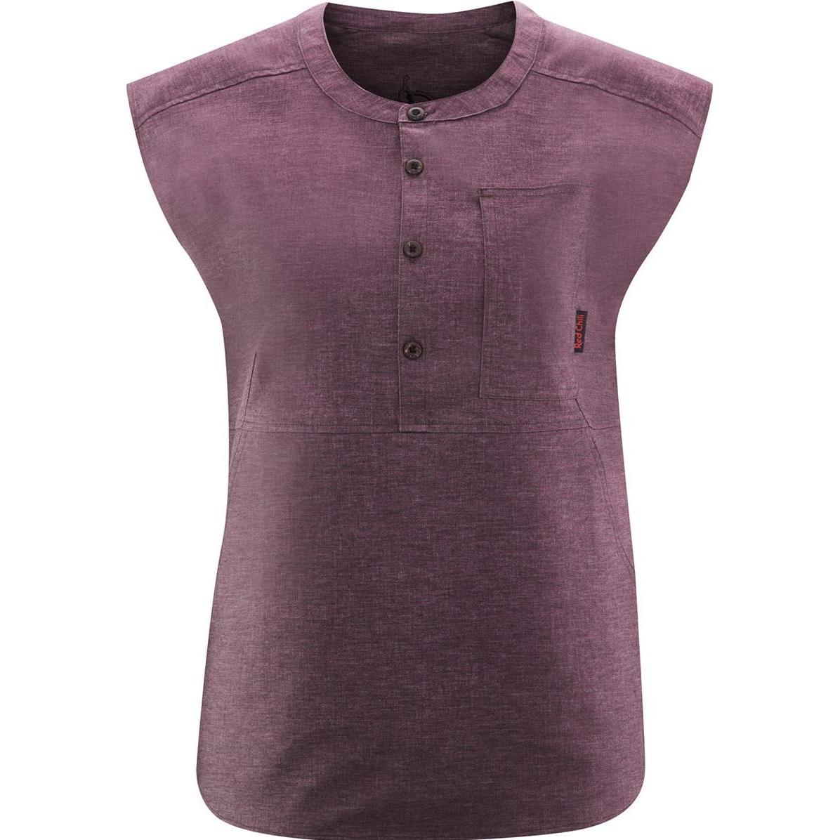 Red Chili, Damen, Bluse, Sela Shirt, Violett, (XS)