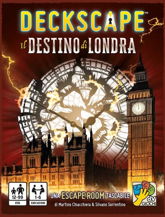 Productafbeelding da Vinci Deckscape. De bestemming van Londen (Italiaans)