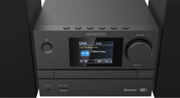 Image du produit Kenwood M-525 DAB (Bluetooth, Lecteur de CD, 1x 7 W)