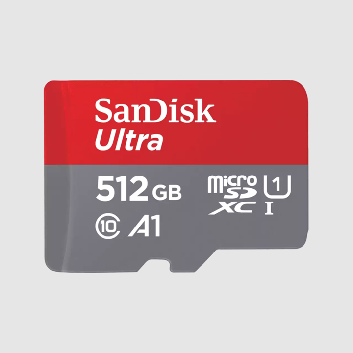 Image du produit SanDisk Ultra mit Adapter (512 Go, microSDXC, U1, UHS-I)