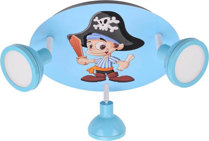 Actual product image Lindby Roxas Kinderzimmer-Deckenleuchte, Pirat (400 lm, GU10)
