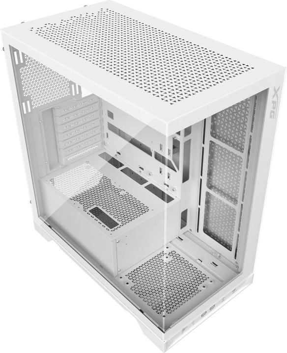Actual product image XPG Geh INVADER X (Case only) (ATX) Midi Tower white retail (mATX, Mini-ITX, ATX)