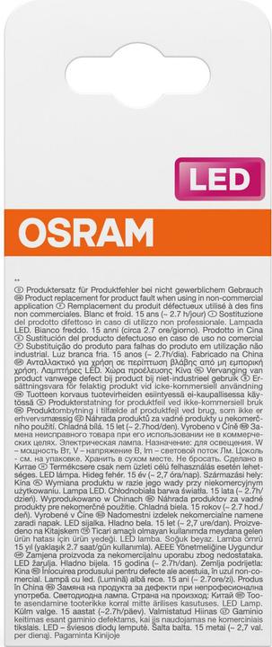 Image du produit Osram LED Leuchtmittel LED Retrofit CLASSIC A 3.4W 840 Frosted E27 Neutralweiss 4099854466731 (E27, 470 lm, 6x)
