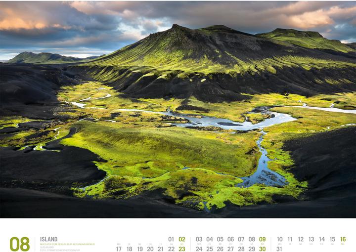 Immagine prodotto Island - Unterwegs zwischen Gletschern und Geysiren Kalender 2026 (Speciale)