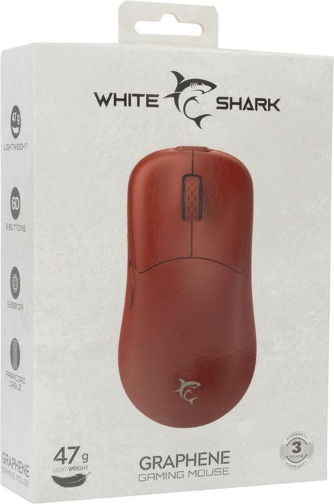 Actual product image White Shark Shark GM-5014 Graphene Red
