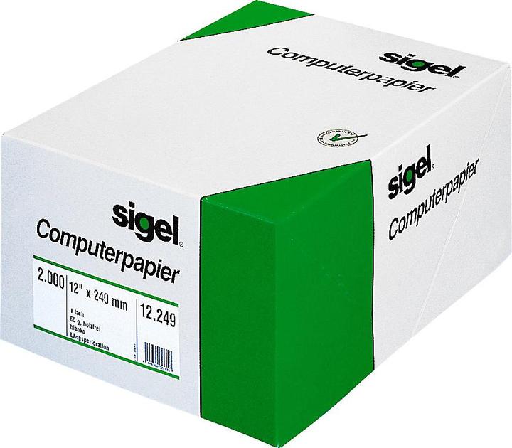 Actual product image Sigel Computer paper (60 g/m², 2000 x, A4)