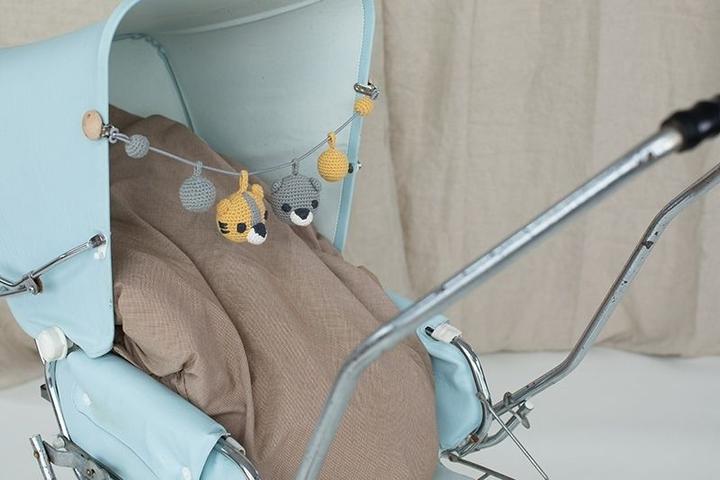 Image du produit Franck Fischer Franck & Fischer chaîne de poussette Hugo, gris