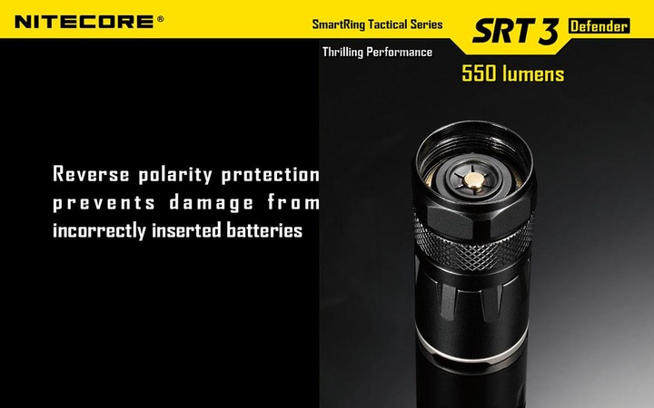 Produktbild Nitecore Srt3 (10 cm, 550 lm)