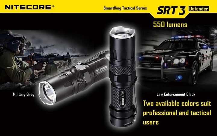 Produktbild Nitecore Srt3 (10 cm, 550 lm)
