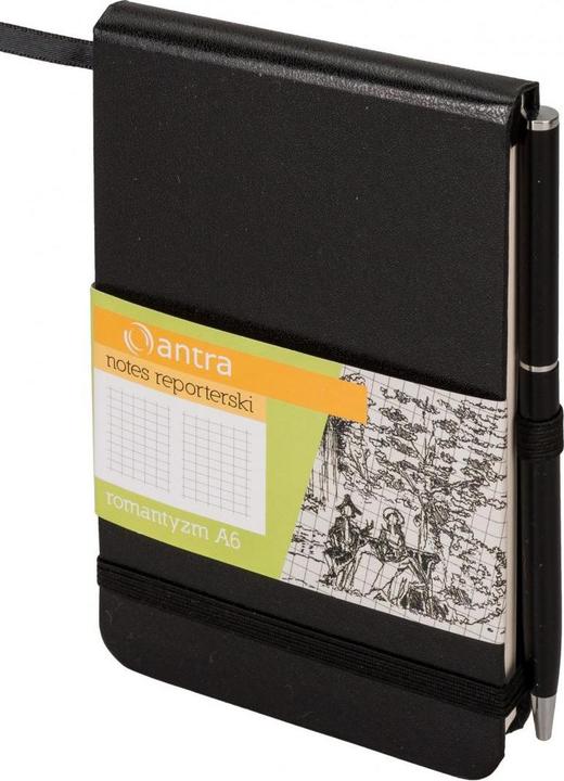 Produktbild Antrax Reporter-Notizbuch A6 Karierte Romantik (244392) (A6, Kariert, Harter Einband)