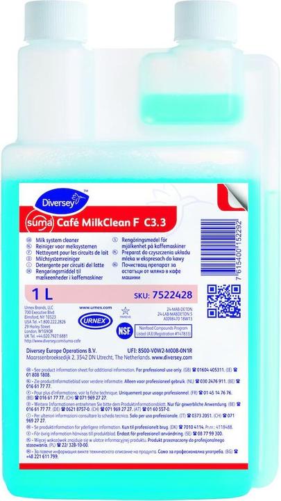 Diversey 7522428 - Suma Café MilkClean C3.3 6x1L