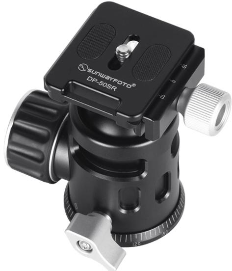 Actual product image Sunwayfoto Epic Series Light-Weight Travel Ball Head EB-36 (Spherical head)