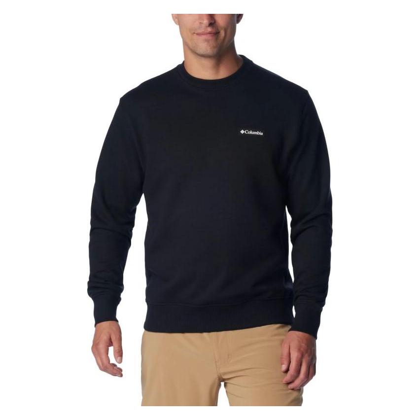 Columbia, Herren, Pullover, Marble Canyon™ French Terry Crew, Schwarz, (L)