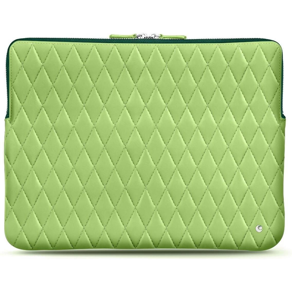 Noreve Lederhülle, Notebooktasche, Grün