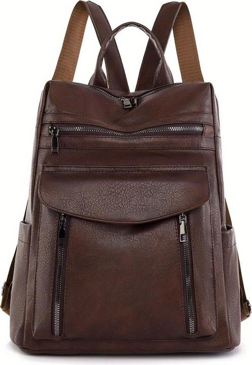 Actual product image Only-Bags.Store Casual multifunctional women's backpack, all-match zip storage daily backpack