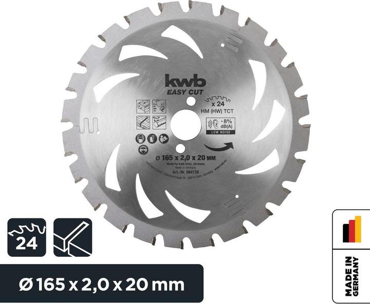 Produktbild kwb Kreissägeblatt