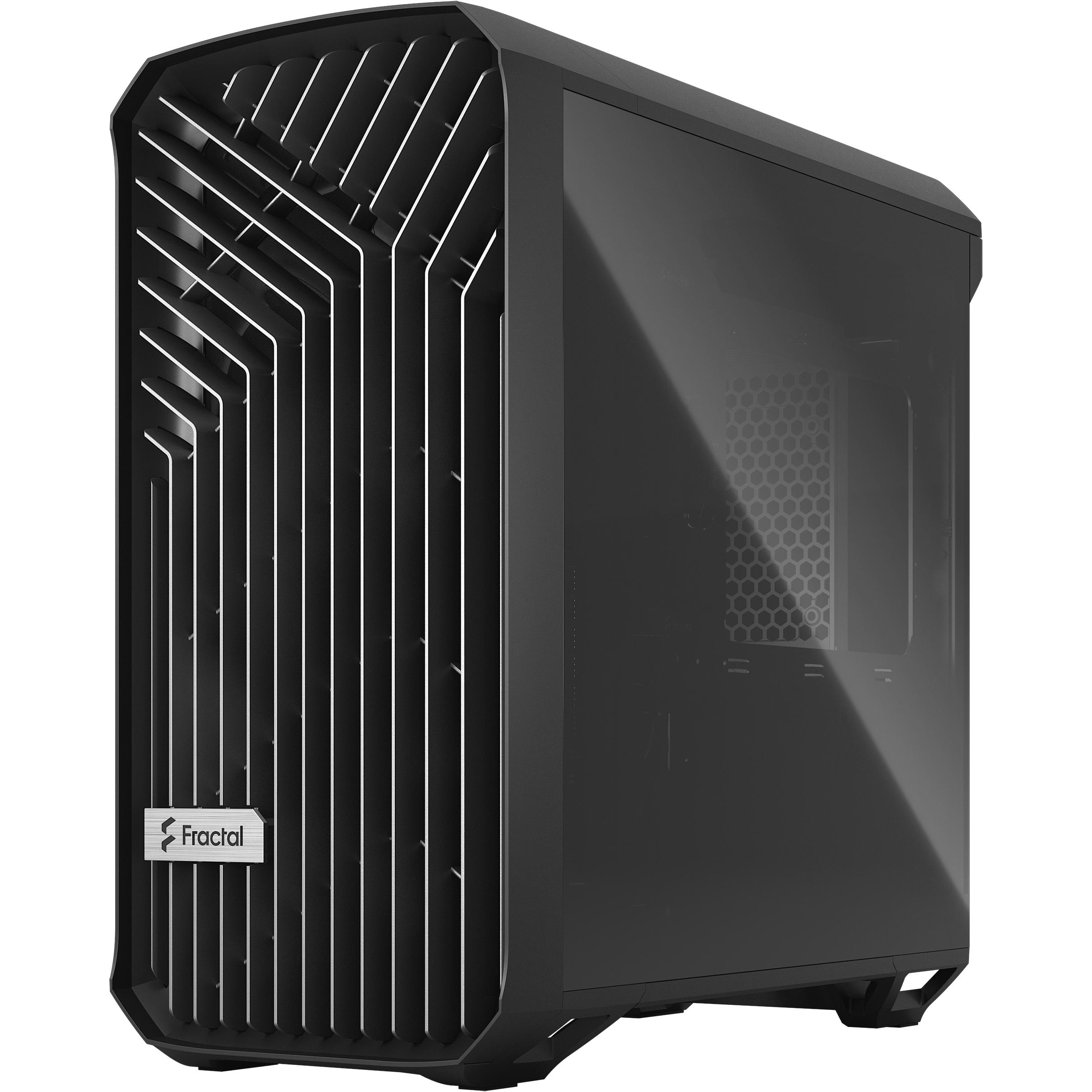 Fractal Torrent Compact (ATX, mATX, Mini-ITX, E-ATX), PC Gehäuse, Schwarz
