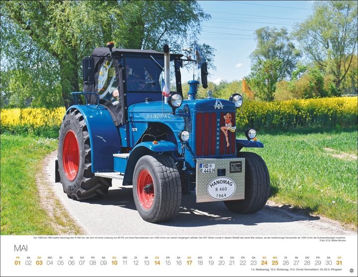 Actual product image Starke Traktoren Posterkalender 2026 (44 x 34 cm)