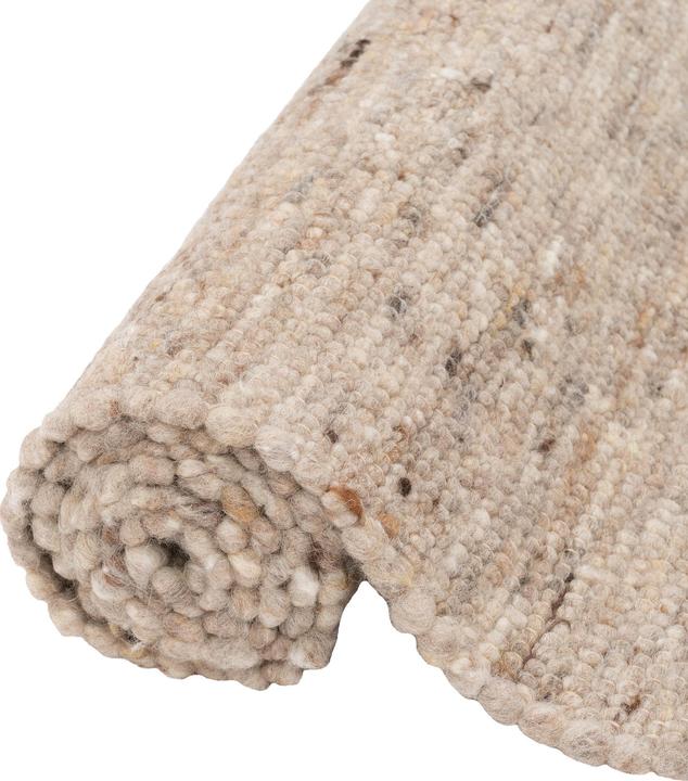 Produktbild Pergamon Natur Teppich Wolle Alaska Meliert (70 x 130 cm)