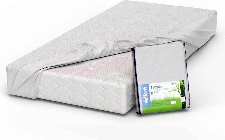 Produktbild Velfont Matratzenschoner Velgreen Babylon Bambus Frotté, wasserundurchlässig (160 x 200 cm)
