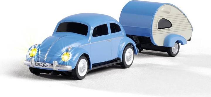 Produktbild Carson 1:87 VW Beetle m. Anhänger 2.4G 100% RTR (RTR Ready-to-Run)