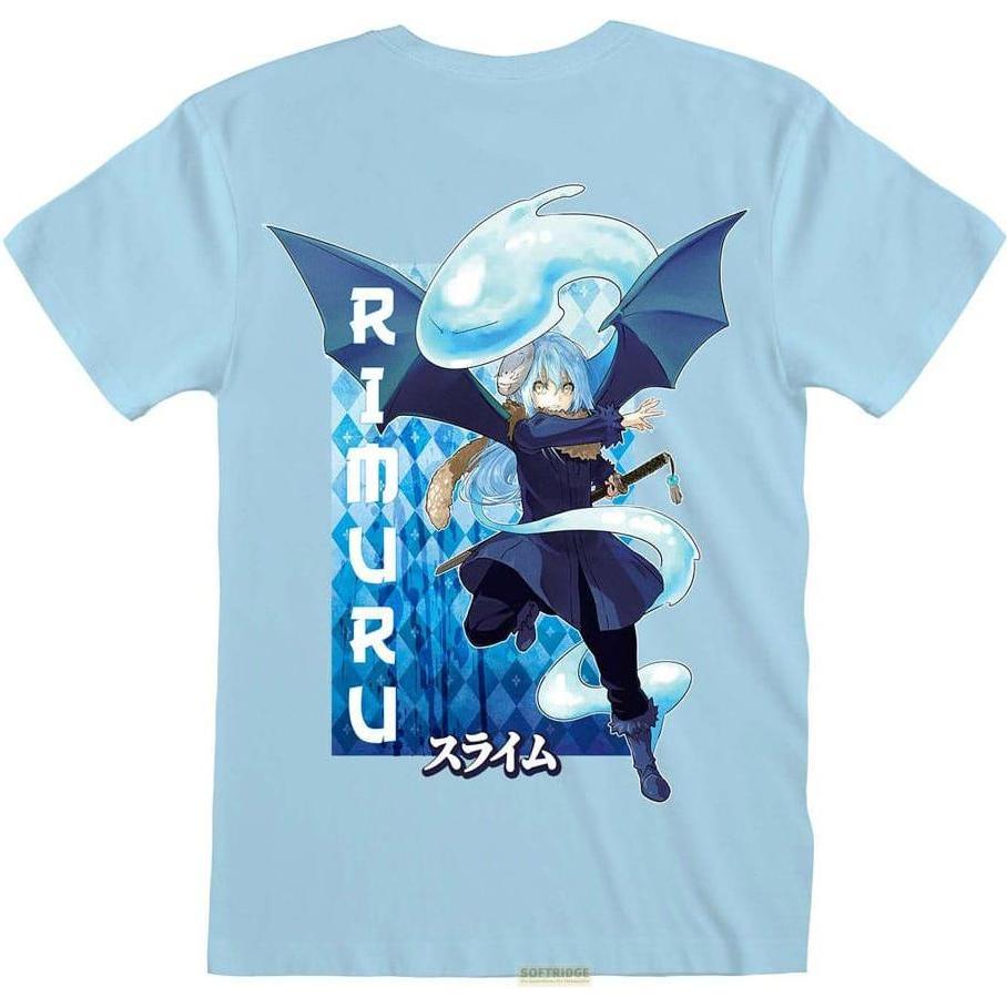 Heroes Inc, Shirt, That Time I Got Reincarnated as a Slime T-Shirt Rimuru Back Print Grösse S, (S)