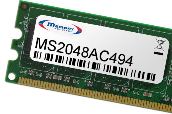 Produktbild Memorysolution Memory Solution MS4096INT494 2GB Speichermodul (1 x 2GB)