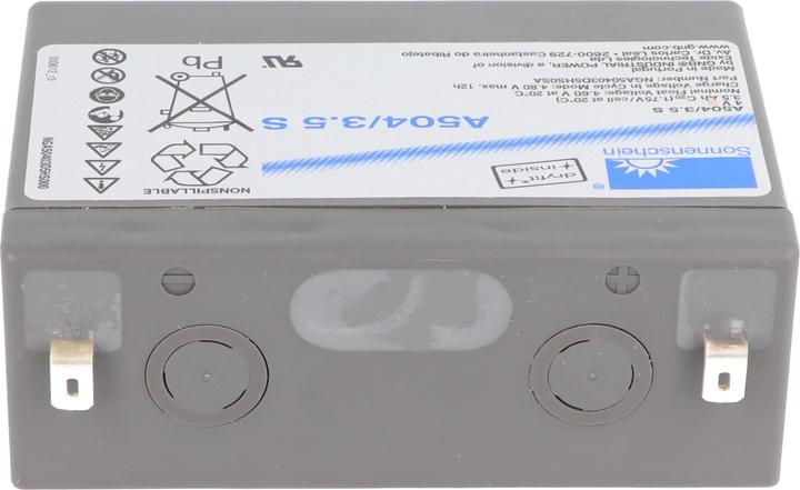 Actual product image Tadiran Sonnenschein Dryfit A504/3.5 S PB lead battery connection 4.8mm (4 V, 3.50 Ah)