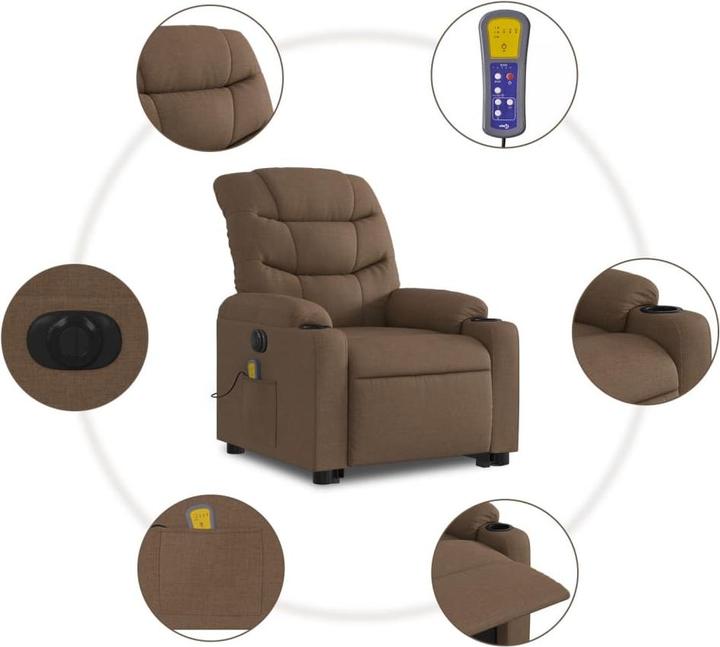 Image du produit vidaXL Massagesessel mit Aufstehhilfe