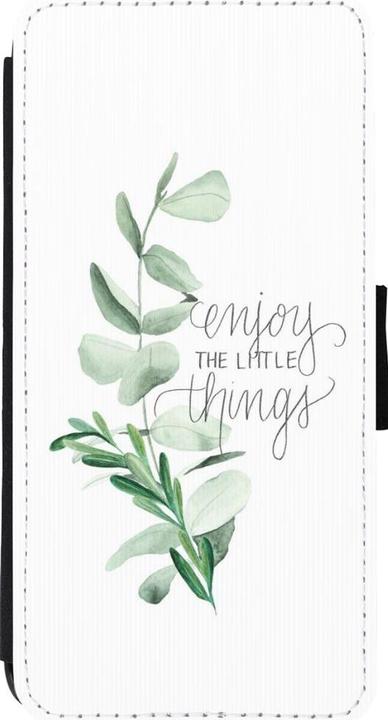 Produktbild PhoneLook Hülle Wallet schwarz Enjoy the little things (Apple iPhone 11)