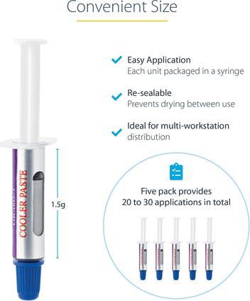 Produktbild StarTech Wärmeleitpaste (3.07 W/m K, 4 g)