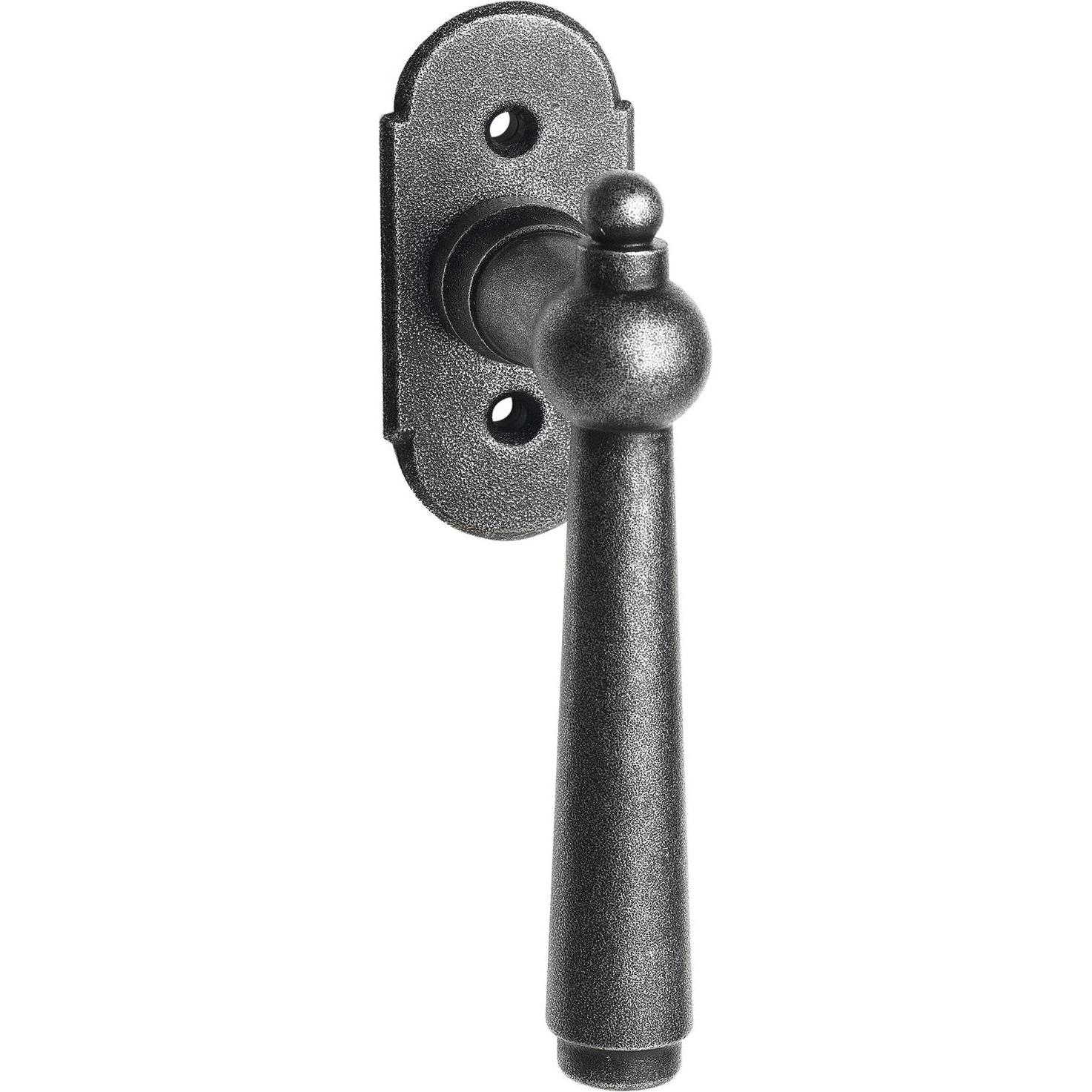 Halcö, Türgriff + Fenstergriff, Fenstergriff FULP - sichtbar geschraubt, 7x40 mm, Eisen verzinkt (Türgriff)