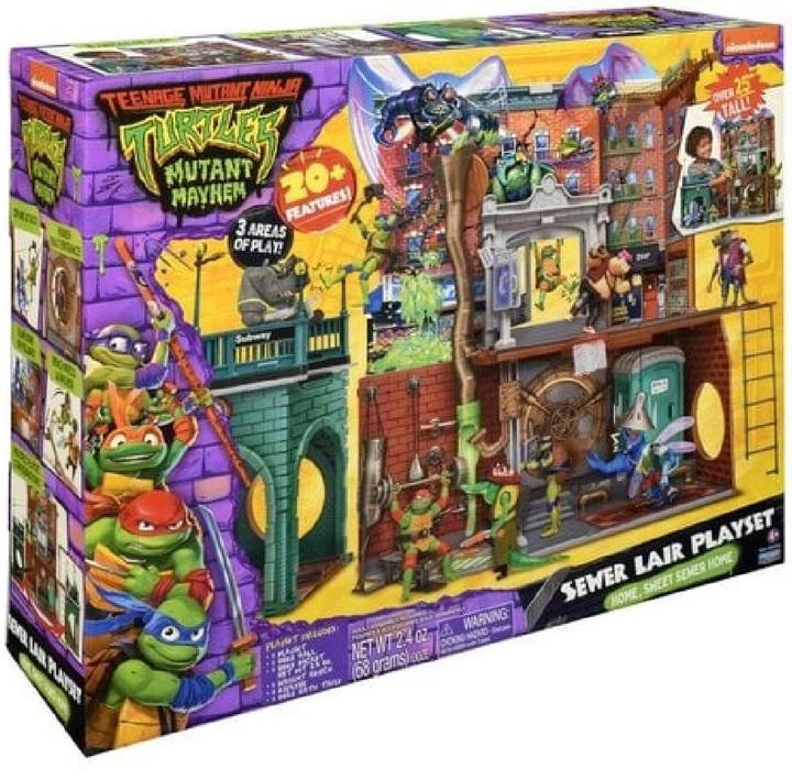 Produktbild Boti Teenage Mutant Ninja Turtles: Mutant Mayhem Spielset Hauptquartier