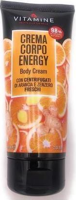 Vitamine Vitamin Body Cream Energy Orange and Ginger 200ml (Körpercreme, 200 ml)