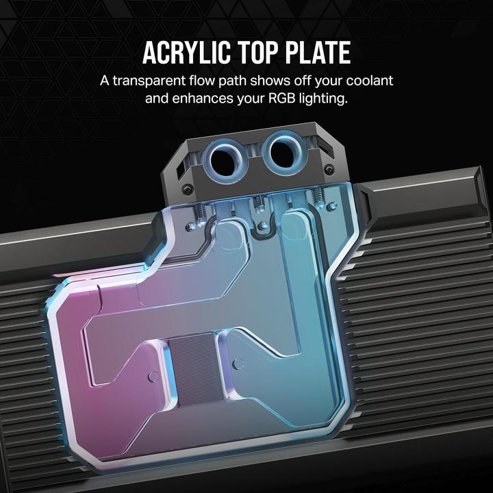 Immagine prodotto Corsair Blocco ad acqua per GPU, iCUE LINK XG7 RGB 40-SERIES STRIX/TUF (4080)