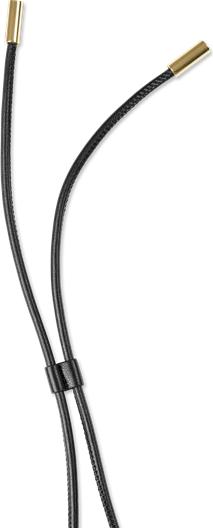 Produktbild iDeal Of Sweden für alle Cases mit Ladeanschluss mittig Vegan Leather Phone Strap Black