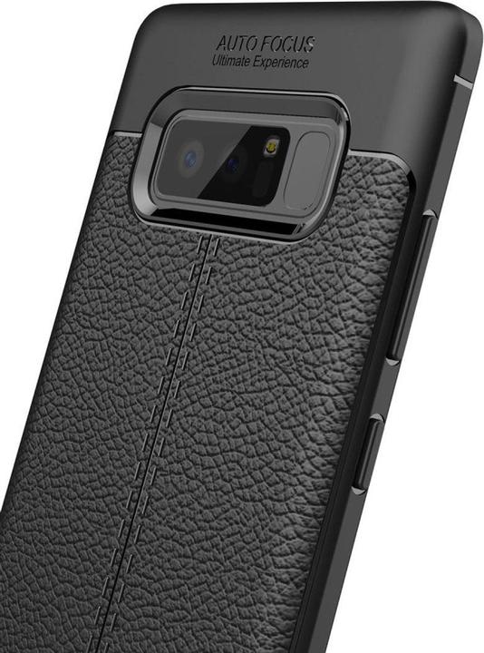 Actual product image König Design Mobile Phone Case for Samsung Galaxy Note 8 Protective Wallet Cover 360 Case Black (Samsung Galaxy Note 8)