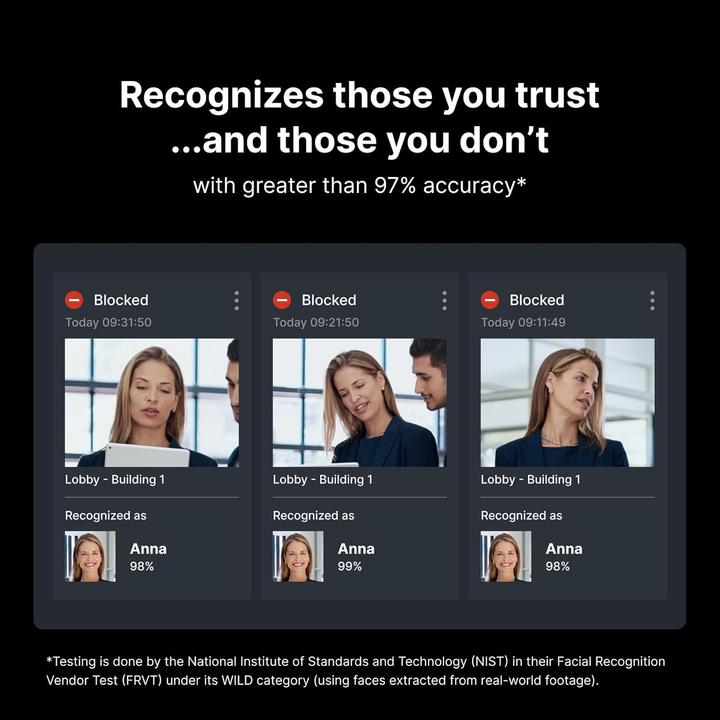 Produktbild Synology 4 bay DVA Deep Learning Video Analytics DVA3221 Diskless