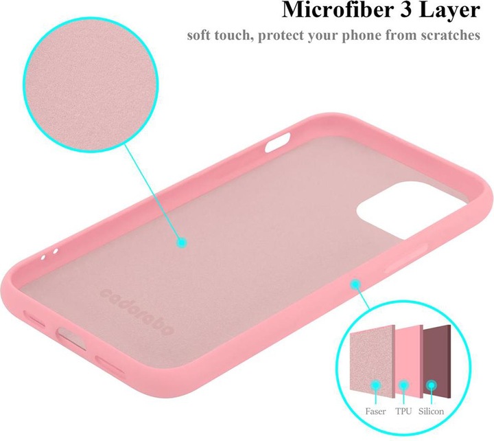 Produktbild Cadorabo TPU Liquid Silicone Case Cover (Apple iPhone 12 Pro Max)