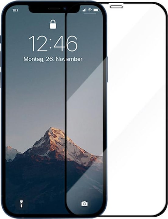Produktbild Woodcessories Premium Glass 3D (1 Stück, Apple iPhone 12 mini)