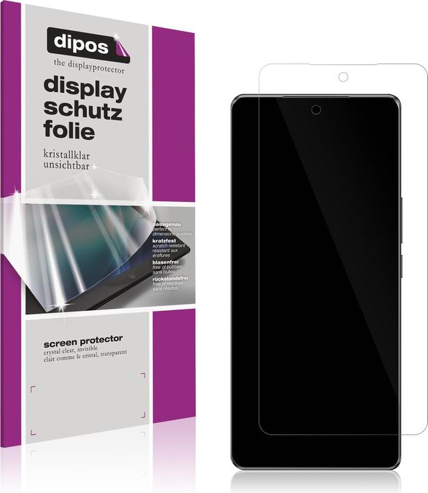Produktbild Dipos Displayschutzfolie Crystalclear (4 Stück, Vivo V29)
