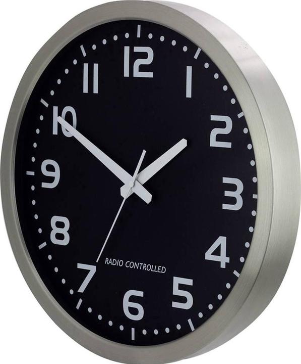 Produktbild Funk Wanduhr M601508 40 cm Alu (40 cm)