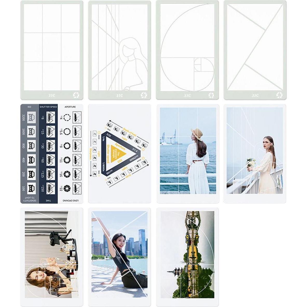 JJC GR K6 Composition Viewfinder Set (Pellicola protettiva), Custodia fotocamera